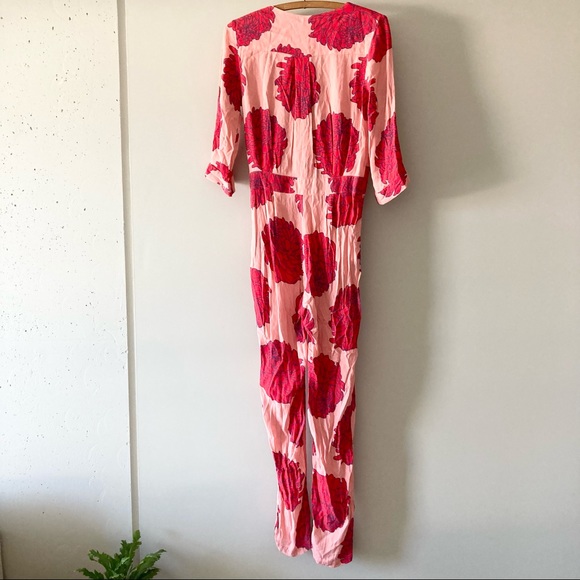 Mister Zimi Floral Jumpsuit Sz 6 - Picture 7 of 8